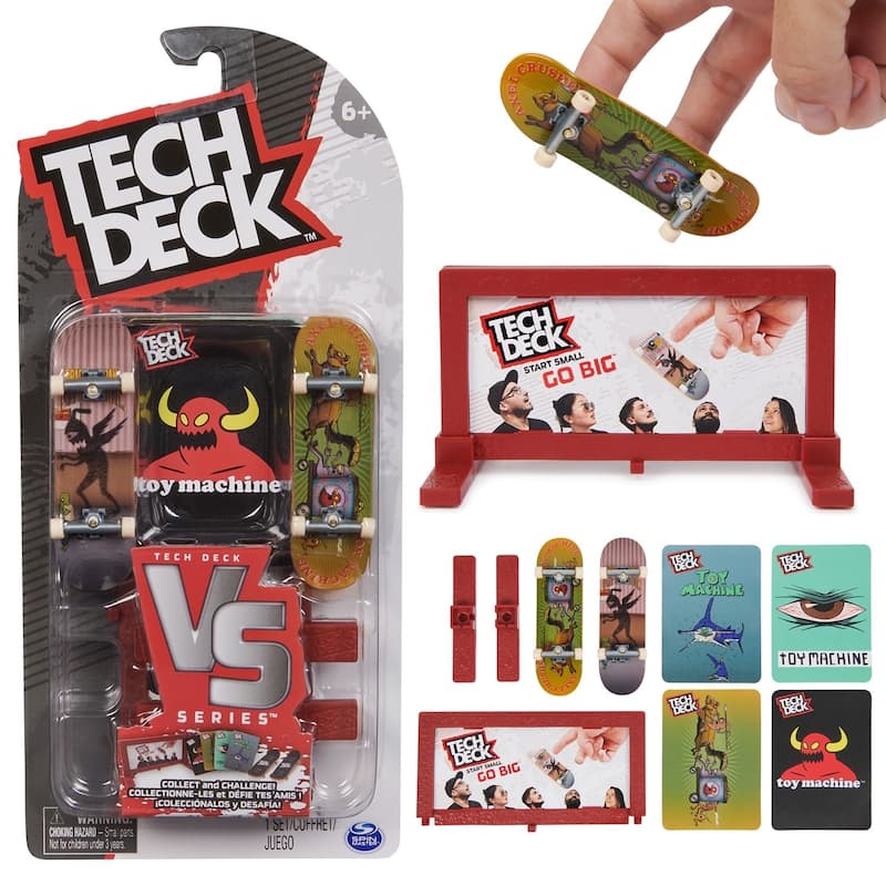Tech Deck Versus Series Skate De Dedo Profissional Toy Machine